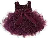 (ラボーグ)La Vogue ベビー ドレス 女の子 チュール ワンピース ノースリーブ キッズ 子供 フォーマル プリンセス 赤ちゃん スカート 発表会 結婚式 100