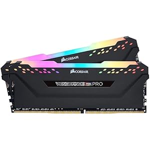 CORSAIR DDR4-3600MHz デスクトップPC用 メモリ VENGEANCE RGB PRO シリーズ 16GB [8GB×2枚] CMW16GX4M2D3600C18