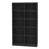 SHIRAI タナリオオーダーラック 高さ150 cm幅90 cm奥行19 cmブラックウォールナット色棚強度T追加棚板1型番TNL-EM15090ATF2KW1