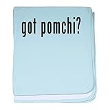 CafePress – Got Pomchi – スーパーソフトベビー毛布、新生児おくるみ ブルー 062176062025CD2
