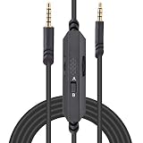 Astro A40 交換用ケーブル インライン ミュート ボリューム コントロール マイク付き Astro A10/A30/A50 ゲーミング ヘッドセット コード リード Xbox One Play Station 4 PS4 PC Mobile MixAmp 対応 (A&B モード/100CM)