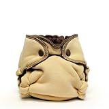 EcoPosh Couche bio pour nouveau-né en matières recyclées Beige/marron