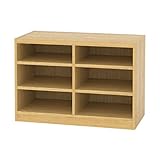 白井産業 タナリオ オーダーラック 高さ60cm 幅79cm 奥行44cm ナチュラルオーク(1) 棚強度T 追加棚板1枚 TNL-EM6079FTF2NA1