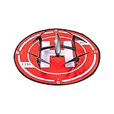 PGYTECH ドローン用 ランディングパッド 110cm ドローン離着陸パッド 折りたたみ 中型ドローン対応 大径モデル ドローン保護 ペグ不要