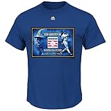 Ken Griffey Jr。Seattle Mariners # 24 MLBメンズHall of Fame Portrait Tシャツ( Small )