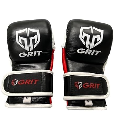 Amazon | GRIT SOFT CUSHION SAFETY MMA GLOVE 2106 BK/BL パウンド