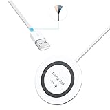 EnergyPad �����[�d���C�����X�[�d�p�b�h S8 Samsung ���݂̂Ƃ���A���E���̗B��̓����ی�AQi�F��A�����^�A�h���A�V���b�N�v���[�t�̃��C�����X�[�d�� (���F)