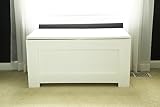 FireSkape The Chloe Window Seat Toy Box with Built in Concealed Right Hand Oriented Safety Ladder in