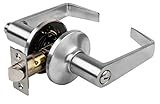 Dynastyハードウェアoak-00 – 26d okamont Commercial Keyed OfficeエントリレバーAda承認、つや消しクローム Dynasty Hardware