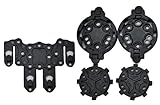 TMC MILITARY BHIタイプ クイックディスコネクトキット【オス×2 メス×2】 + MOLLE取付用プラットフォーム 2セット ホルスター ワンタッチ着脱 キャリーポーチセット