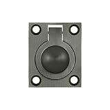 Deltana FRP175U15A 1 3/4-Inch x 1 3/8-Inch Solid Brass Flush Ring Pull Deltana [並行輸入品]