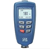 DC-HOUSE　CEM DT-156プロフェッショナル ペイントコーティング厚さ計メーターゲージ0〜1250um 多機能型膜厚計