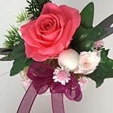 フラワーパティシエ　おいしそうなバラのカップケーキ ピンクローズ (プリザーブドフラワー)