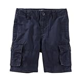 オシュコシュ OSHKOSH/ カーゴショーツ ネイビー ボトムスショートパンツ 12ヶ月【並行輸入】