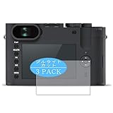3枚 VacFun ブルーライトカット フィルム ， ライカ LEICA Q-P 向けの ブルーライトカットフィルム 保護フィルム 液晶保護フィルム（非 ガラスフィルム 強化ガラス ガラス ）