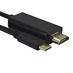 mircorange USB-C/Type-C to HDMI 変換ケーブル 4K Thunderbolt3 対応 1.8M (1.8M)