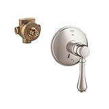 Grohe k19220 – 29712r-en0 Geneva切替弁バルブキット、つや消しニッケル