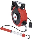 Lincoln 91028 50' Cord Medium Duty Reel with 60W LED Light [並行輸入品]
