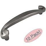 Cosmas 776 asアンティークシルバーSwirlキャビネットハードウェアハンドルプル – 3 – 3 / 4 "穴中心 – 10パック