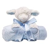 Gund Baby Blanket Set,Winky Lamb Blue (Discontinued by Manufacturer) by Gund Baby
