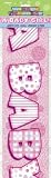 A Baby Girl Prismatic Banner - Pink by Unique Party