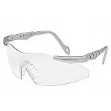 Smith and Wesson Safety Glasses (19961), Magnum 3G Safety Eyewear, Clear Lenses with Platinum Frame,