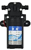 小型 電動 ウォーター ポンプ ダイヤフラム DC12V 散水 吸水 洗車 排水 等 汎用
