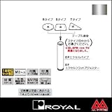 e-kanamono ロイヤル テーブル脚 エクセルフレームフラット木部タイプセット50φ EFW-50-R/S/T ~670mm クローム 三角座(110mm)
