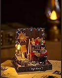 ドールハウス 手作りキットセット ミニチュア ミニ家具工芸品キット説明書付き (Magic Classic House)