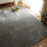 グラムスタイル ラグ カーペット 洗える 厚手 低反発 撥水 3畳 190×240cm スーパームートプラス シャドウ グレー