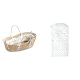 【セット買い】フィセル FICELLE かごのクーファン&バンパー＋SOULEIADO たまごマットおくるみCLOUD mimi サックス