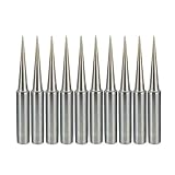 SolderFun 10X 900M-T Soldering iron tips For HAKKO 936,937,907 Atten, Quick, Aoyue, Yihua,Vastar,Sywon,Tabiger,SOAIY and X-Tronic soldering station (10 PCS 900M-T-LB)