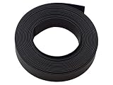 熱収縮チューブ 13mm 内径φ13mm （平置き幅22mm）印字無しで綺麗☆ 収縮比率2:1 (13mm→6.5mm) シュリンクチューブ 絶縁チューブ 防水 高難燃性 収縮チューブ (5M, ブラック（黒）)