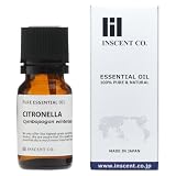 シトロネラ 10ml インセント エッセンシャルオイル 精油 アロマオイル AEAJ表示基準適合認定精油