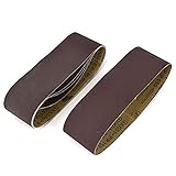 uxcell サンドペーパー サンディングベルト 研磨帯 150グリット 研磨剤素材 5個