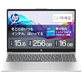 HP ノートパソコン HP 15-fd インテル第13世代 Core i5-1334U 16GBメモリ 256GB SSD