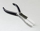 Jawsナイロンワイドヒントフラットペンチワイヤ折り返しジュエリーMaking Plier 5 – 1 / 2 " ( E 5 ) NOVELTOOLS