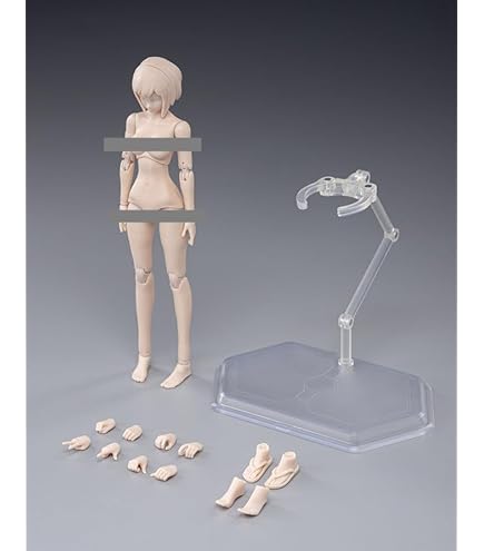 Amazon.co.jp: 【AC】海牛工業 1/12 美少女 可動 アクション