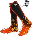 冬 電熱 ソックス 加熱 電気 ホット 靴下 ヒーター 付き 足元 防寒 保温 発熱 暖かい バッテリー付き USB 充電式 水洗い可 厚手