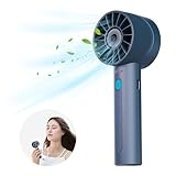 COZOME 携帯扇風機 7000RPM 強力 卓上扇風機 静音 usb-c充電式 超小型 4段階風量調節 ハンディファン 最大16時間動作