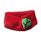 Goenn かわいい ベビー 赤ちゃんマフラー 防寒 冬 しもやけ 対策 キッズ子供用 誕生日、お祝い、プレゼント 公園 お出かけ お散歩 (レッド)