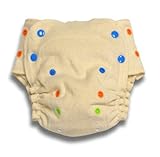 BabyKicks Organic One Size Fitted Diaper Natural [並行輸入品]
