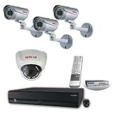 REVO America RH161D1CB3C-3T 16 Channel HD 3TB NVR Surveillance System with Built-In 8 Channel POE Sw