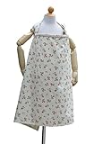 Mona bebe(モナベベ）　ワイヤー入り授乳ケープ（ナーシングカバー）　大きめサイズ　多機能　収納ポーチ付き　プレゼントにも大人気☆プロレンス [並行輸入品]
