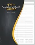 ギター Guitar Tablature Notebook 空白のタブとコードチャート Blank Tabs & Chords Chart