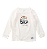 【ROXY ロキシー】 キッズ Tシャツ RG RAINBOW L/S TEE 【TLT164109 WHT 120】