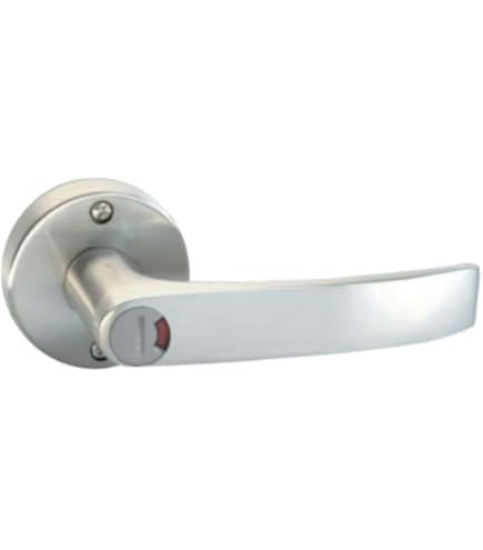 Amazon.co.jp: 日中製作所 【32A-W-NI-50】表示錠(ニッケル) GIAレバー 
