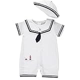 CarriageブティックホワイトセーラーShortall &帽子 カラー: ホワイト