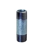 Everflow Supplies npgl3855 5 – 1 / 2 "ロング亜鉛メッキスチールニップルパイプ継手3 / 8 "呼びサイズ直径