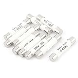DealMux 10個500V 30A低遮断容量6x30mmカートリッジセラミックヒューズ